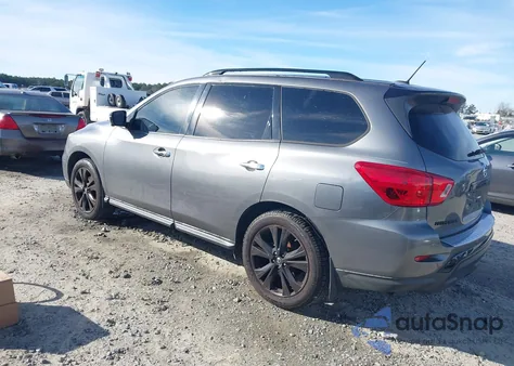 2018 Nissan Pathfinder Sl from USA, damaged, VIN 5N1DR2MN1JC640254